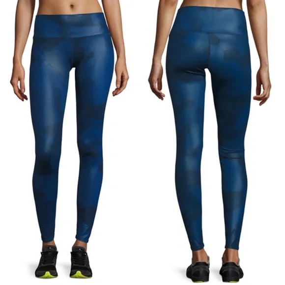 ALO Yoga Navy Blue Camo Airbrush Legging High Rise - Picture 5 of 16